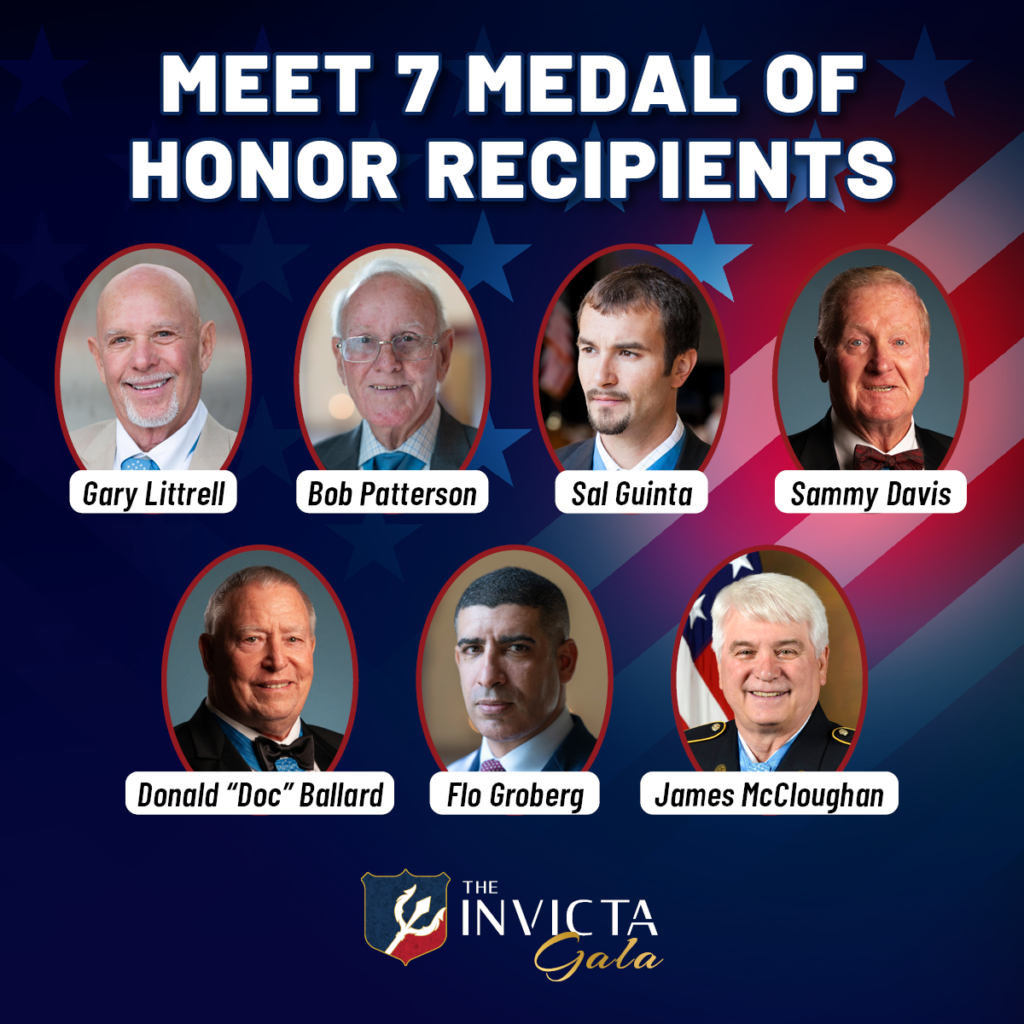 Medal of Honor Recipients at the 2026 INVICTA Project Gala